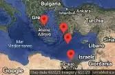 Grecia, Egitto, Israele, Italia