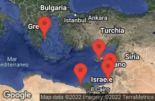 ATHENS (PIRAEUS), GREECE, AT SEA, ALEXANDRIA, EGYPT, ASHDOD, ISRAEL, HAIFA, ISRAEL, LIMASSOL, CYPRUS