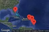 FORT LAUDERDALE, FLORIDA, AT SEA, Charlotte Amalie, Saint Thomas, Saint John, Antigua and Barbuda, BRIDGETOWN, BARBADOS, Castries, Saint Lucia, Basseterre, Saint Kitts and Nevis
