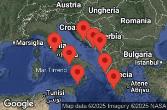 Civitavecchia, Italy, Sicily, Messina, Italy, AT SEA, KATAKOLON, GREECE, CORFU, GREECE, DUBROVNIK, CROATIA, SPLIT, CROATIA, BAR, MONTENEGRO, Naples, Capri, Italy