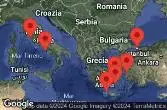 Civitavecchia, Italy, AT SEA, CHANIA (SOUDA) -CRETE - GREECE, EPHESUS (KUSADASI), TURKEY, ISTANBUL, TURKEY, SANTORINI, GREECE, MYKONOS, GREECE, NAPLES/CAPRI, ITALY