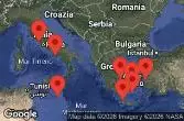 Civitavecchia, Italy, Naples, Capri, Italy, AT SEA, Chania, Souda, Crete, Greece, MYKONOS, GREECE, Ephesus, Kusadasi, Turkey, SANTORINI, GREECE, Athens, Piraeus, Greece, VALLETTA, MALTA