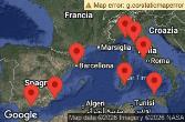 Civitavecchia, Italy, Florence, Pisa, Livorno, Italy, PORTOFINO, ITALY, AT SEA, BARCELONA, SPAIN, CARTAGENA, SPAIN, Malaga, Spain, SOLAR ECLIPSE (CRUISING), Cagliari, Sardinia, Italy, Sicily, Palermo, Italy