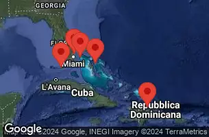 CELEBRITY APEX - itinerár  7 nocí odchod z FORT LAUDERDALE, FLORIDA dňa 01/02/2025 - FORT LAUDERDALE, FLORIDA, KEY WEST, FLORIDA, BIMINI, BAHAMAS, NASSAU, BAHAMAS, AT SEA, PUERTO PLATA, DOMINICAN REP