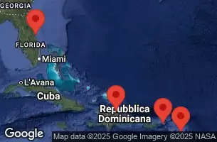 CELEBRITY APEX - itinerár  7 nocí odchod z PORT CANAVERAL, FLORIDA dňa 21/11/2026 - Port Canaveral, Florida, AT SEA, PUERTO PLATA, DOMINICAN REPUBLIC, Charlotte Amalie, Saint Thomas, Basseterre, Saint Kitts and Nevis
