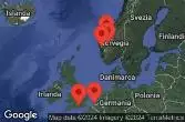 SOUTHAMPTON, ENGLAND, BRUSSELS (ZEEBRUGGE),BELGIUM, AT SEA, FLAM, NORWAY, OLDEN, NORWAY, BERGEN, NORWAY