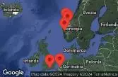 SOUTHAMPTON, ENGLAND, BRUSSELS (ZEEBRUGGE),BELGIUM, AT SEA, OLDEN, NORWAY, GEIRANGER, NORWAY, ALESUND, NORWAY, BERGEN, NORWAY