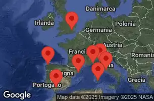 CELEBRITY APEX - itinerár  14 nocí odchod z LONDON, SOUTHAMPTON, ENGLAND dňa 12/09/2026 - London, Southampton, England, AT SEA, Seville, Cadiz, Spain, Cagliari, Sardinia, Italy, Civitavecchia, Italy, Florence, Pisa, La Spezia, Italy, Nice, Villefranche, France, BARCELONA, SPAIN, LA CORUÑA, SPAIN