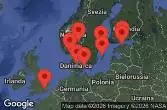 London, Southampton, England, AT SEA, COPENHAGEN, DENMARK, HELSINKI, FINLAND, TALLINN, ESTONIA, STOCKHOLM, SWEDEN, VISBY, SWEDEN, ARHUS, DENMARK, OSLO, NORWAY, KRISTIANSAND, NORWAY