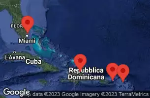 FORT LAUDERDALE, FLORIDA, AT SEA, PHILIPSBURG, ST. MAARTEN, CHARLOTTE AMALIE, ST. THOMAS, PUERTO PLATA, DOMINICAN REP