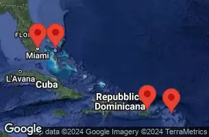 MIAMI, FLORIDA, AT SEA, PHILIPSBURG, ST. MAARTEN, SAN JUAN, PUERTO RICO, PERFECT DAY COCOCAY -  BAHAMAS