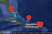 MIAMI, FLORIDA, AT SEA, Charlotte Amalie, Saint Thomas, SAN JUAN, PUERTO RICO, Grand Turk, Turks and Caicos Islands