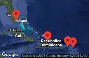 CELEBRITY BEYOND - itinerár  7 nocí odchod z MIAMI, FLORIDA dňa 25/10/2026 - MIAMI, FLORIDA, AT SEA, PUERTO PLATA, DOMINICAN REPUBLIC, TORTOLA, BRITISH VIRGIN ISLANDS, Philipsburg, Sint Maarten