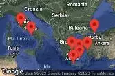 Civitavecchia, Italy, AT SEA, CHANIA (SOUDA) -CRETE - GREECE, SANTORINI, GREECE, MYKONOS, GREECE, ISTANBUL, TURKEY, EPHESUS (KUSADASI), TURKEY, ATHENS (PIRAEUS), GREECE, NAPLES/CAPRI, ITALY