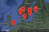 London, Southampton, England, AT SEA, COPENHAGEN, DENMARK, HELSINKI, FINLAND, TALLINN, ESTONIA, STOCKHOLM, SWEDEN, VISBY, SWEDEN, OSLO, NORWAY, KRISTIANSAND, NORWAY