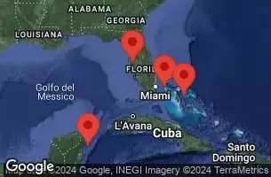 TAMPA, FLORIDA, AT SEA, COZUMEL, MEXICO, BIMINI, BAHAMAS, NASSAU, BAHAMAS