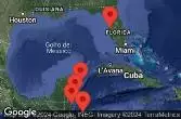 TAMPA, FLORIDA, AT SEA, ROATAN, HONDURAS, BELIZE CITY, BELIZE, COSTA MAYA, MEXICO, COZUMEL, MEXICO