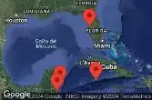 TAMPA, FLORIDA, AT SEA, GEORGE TOWN, GRAND CAYMAN, BELIZE CITY, BELIZE, COSTA MAYA, MEXICO