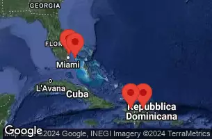 FORT LAUDERDALE, FLORIDA, BIMINI, BAHAMAS, AT SEA, LABADEE, HAITI, PUERTO PLATA, DOMINICAN REP