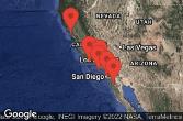 LOS ANGELES, CALIFORNIA, SANTA BARBARA, CALIFORNIA, SAN FRANCISCO, CALIFORNIA, AT SEA, CATALINA ISLAND, CALIFORNIA, SAN DIEGO, CALIFORNIA, ENSENADA, MEXICO