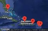 FORT LAUDERDALE, FLORIDA, AT SEA, BASSETERRE, ST. KITTS, ST. JOHNS, ANTIGUA, SAN JUAN, PUERTO RICO, PUERTO PLATA, DOMINICAN REP
