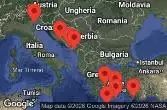 Athens, Piraeus, Greece, MYKONOS, GREECE, AT SEA, RHODES, GREECE, Chania, Souda, Crete, Greece, SANTORINI, GREECE, DUBROVNIK, CROATIA, KOTOR, MONTENEGRO, SPLIT, CROATIA, Venice, Ravenna, Italy