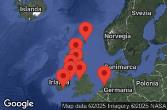 Amsterdam, Netherlands, AT SEA, Cork, Cobh, Ireland, Dún Laoghaire, Dublin, Ireland, BELFAST, NORTHERN IRELAND, LIVERPOOL, ENGLAND, Greenock, Glasgow, Scotland, LERWICK, SHETLAND, SCOTLAND, Inverness, Scotland