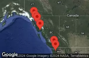 CELEBRITY EDGE - itinerár  7 nocí odchod z VANCOUVER, BRITISH COLUMBIA dňa 16/05/2025 - VANCOUVER, BRITISH COLUMBIA, AT SEA, KETCHIKAN, ALASKA, JUNEAU, ALASKA, SKAGWAY, ALASKA, ENDICOTT ARM & DAWES GLACIER, SEATTLE, WASHINGTON