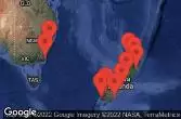 AUCKLAND, NEW ZEALAND, TAURANGA,NEW ZEALAND, NAPIER, NEW ZEALAND, PICTON, NEW ZEALAND, CHRISTCHURCH, NEW ZEALAND, DUNEDIN, NEW ZEALAND, DUSKY SOUND, DOUBTFUL SOUND, MILFORD SOUND, NEW ZEALAND, AT SEA, EDEN, AUSTRALIA, SYDNEY, AUSTRALIA