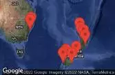 SYDNEY, AUSTRALIA, NEWCASTLE, AUSTRALIA, AT SEA, MILFORD SOUND, NEW ZEALAND, DOUBTFUL SOUND, DUSKY SOUND, DUNEDIN, NEW ZEALAND, CHRISTCHURCH, NEW ZEALAND, NAPIER, NEW ZEALAND, TAURANGA,NEW ZEALAND, AUCKLAND, NEW ZEALAND, BAY OF ISLANDS, NEW ZEALAND