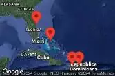 PORT CANAVERAL, FLORIDA, NASSAU, BAHAMAS, AT SEA, LABADEE, HAITI, PUERTO PLATA, DOMINICAN REP