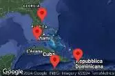 PORT CANAVERAL, FLORIDA, KEY WEST, FLORIDA, AT SEA, FALMOUTH, JAMAICA, LABADEE, HAITI