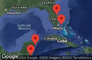PORT CANAVERAL, FLORIDA, AT SEA, BIMINI, BAHAMAS, BELIZE CITY, BELIZE, COZUMEL, MEXICO