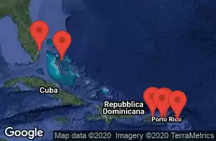 FORT LAUDERDALE, FLORIDA, AT SEA, SAN JUAN, PUERTO RICO, CHARLOTTE AMALIE, ST. THOMAS, PHILIPSBURG, ST. MAARTEN, TORTOLA, B.V.I., NASSAU, BAHAMAS