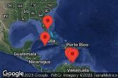 FORT LAUDERDALE, FLORIDA, AT SEA, GEORGE TOWN, GRAND CAYMAN, ORANJESTAD, ARUBA, WILLEMSTAD, CURACAO, KRALENDIJK, BONAIRE