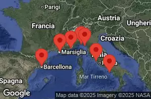 CELEBRITY EQUINOX - itinerár  9 nocí odchod z CIVITAVECCHIA, ITALY dňa 22/09/2026 - Civitavecchia, Italy, Naples, Capri, Italy, AT SEA, Florence, Pisa, La Spezia, Italy, PORTOFINO, ITALY, Nice, Villefranche, France, Provence, Marseille, France, BARCELONA, SPAIN