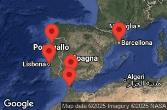 BARCELONA, SPAIN, AT SEA, Seville, Cadiz, Spain, LISBON, PORTUGAL, PORTO, PORTUGAL, TANGIER, MOROCCO