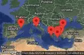 BARCELONA, SPAIN, AT SEA, MYKONOS, GREECE, EPHESUS (KUSADASI), TURKEY, ISTANBUL, TURKEY, SANTORINI, GREECE, KATAKOLON, GREECE, Civitavecchia, Italy