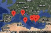 BARCELONA, SPAIN, AT SEA, VALLETTA, MALTA, Athens, Piraeus, Greece, Ephesus, Kusadasi, Turkey, SANTORINI, GREECE, MYKONOS, GREECE, KATAKOLON, GREECE, Civitavecchia, Italy