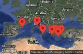 BARCELONA, SPAIN, AT SEA, Sicily, Messina, Italy, Athens, Piraeus, Greece, SANTORINI, GREECE, Ephesus, Kusadasi, Turkey, MYKONOS, GREECE, KATAKOLON, GREECE, Civitavecchia, Italy