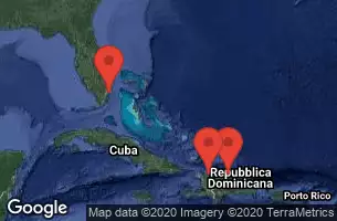 MIAMI, FLORIDA, AT SEA, LABADEE, HAITI, PUERTO PLATA, DOMINICAN REP