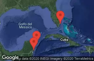 MIAMI, FLORIDA, AT SEA, COSTA MAYA, MEXICO, COZUMEL, MEXICO