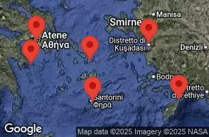 CELEBRITY INFINITY - itinerár  7 nocí odchod z ATHENS, PIRAEUS, GREECE dňa 06/06/2026 - Athens, Piraeus, Greece, AT SEA, RHODES, GREECE, Ephesus, Kusadasi, Turkey, SANTORINI, GREECE, HYDRA, GREECE, MYKONOS, GREECE