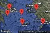 Athens, Piraeus, Greece, MYKONOS, GREECE, RHODES, GREECE, SANTORINI, GREECE, Ephesus, Kusadasi, Turkey, AT SEA, HYDRA, GREECE