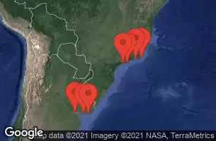 BUENOS AIRES, ARGENTINA, MONTEVIDEO, URUGUAY, PUNTA DEL ESTE, URUGUAY, AT SEA, SAO PAULO (SANTOS), BRAZIL, ILHABELA, BRAZIL, BUZIOS, BRAZIL, RIO DE JANEIRO, BRAZIL