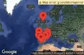 LISBON, PORTUGAL, OPORTO, VIGO, SPAIN, AT SEA, SEVILLE (CADIZ), SPAIN, GIBRALTAR, UNITED KINGDOM, MALAGA, SPAIN, ALICANTE, SPAIN, PALMA DE MALLORCA, SPAIN, BARCELONA, SPAIN