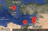 ATHENS (PIRAEUS), GREECE, AT SEA, HAIFA, ISRAEL, ASHDOD, ISRAEL, ALEXANDRIA, EGYPT