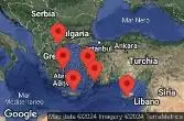 ATHENS (PIRAEUS), GREECE, AT SEA, ASHDOD, ISRAEL, HAIFA, ISRAEL, ALEXANDRIA, EGYPT, EPHESUS (KUSADASI), TURKEY