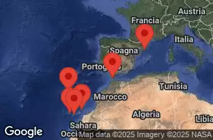 CELEBRITY INFINITY - itinerár  12 nocí odchod z BARCELONA, SPAIN dňa 19/02/2027 - BARCELONA, SPAIN, AT SEA, LANZAROTE, CANARY ISLANDS, TENERIFE, CANARY ISLANDS, GRAN CANARIA, CANARY ISLANDS, Madeira, Funchal, Portugal, TANGIER, MOROCCO