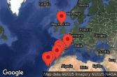 BARCELONA, SPAIN, AT SEA, GIBRALTAR, UNITED KINGDOM, LANZAROTE, CANARY ISLANDS, TENERIFE, CANARY ISLANDS, GRAN CANARIA, CANARY ISLANDS, CASABLANCA, MOROCCO, TANGIER, MOROCCO, Seville, Cadiz, Spain, Malaga, Spain